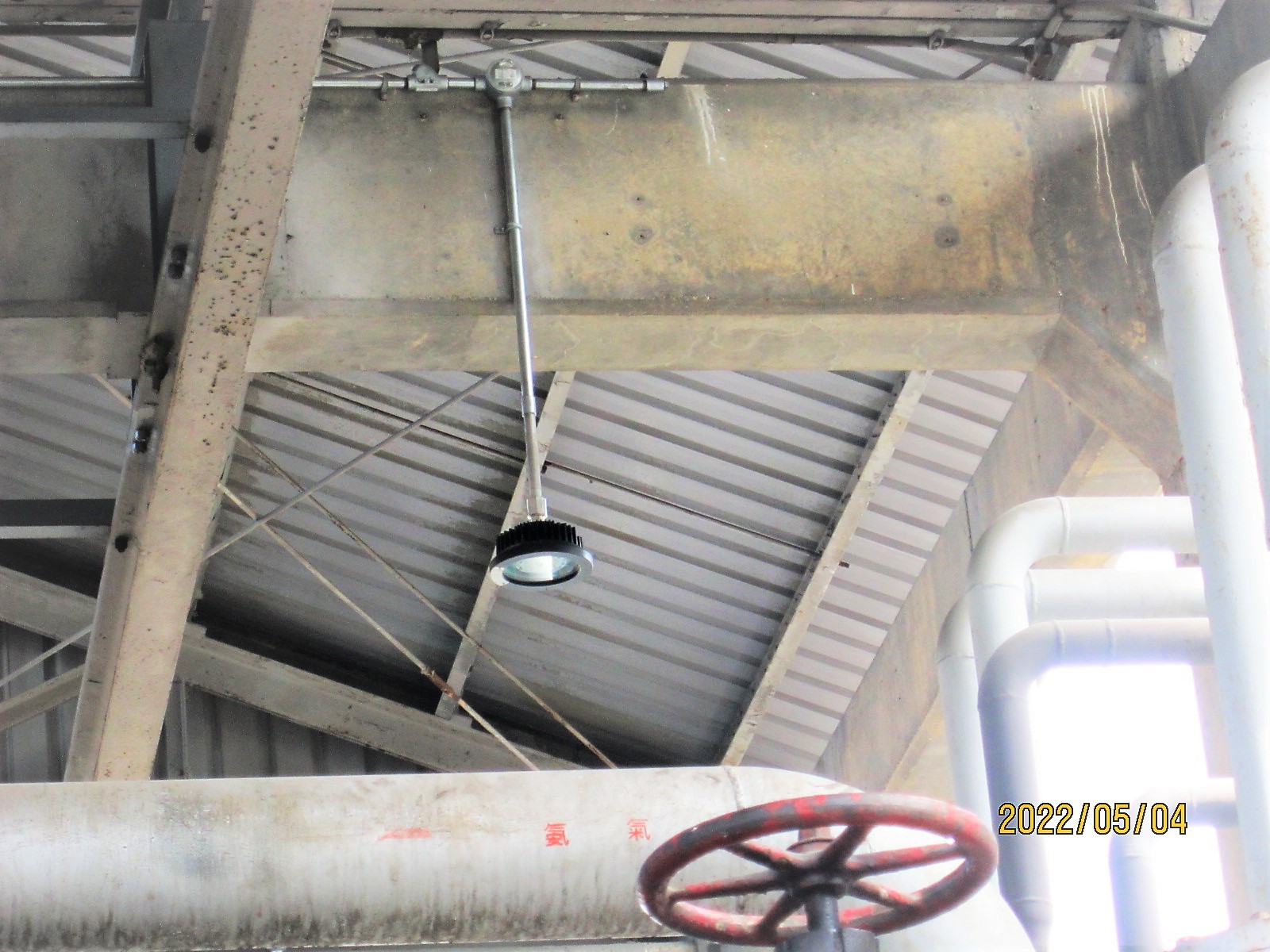 LED防爆照明器具_応用実績-ゴム工場設置実績